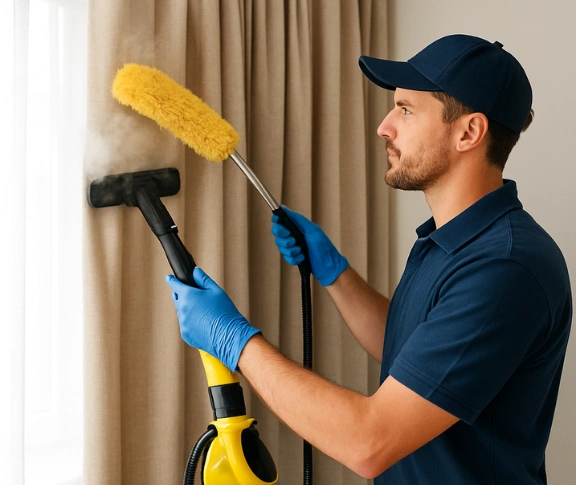 Trusted drapes cleaning technician Matty Curtain Cleaning williamstown-vic QLD