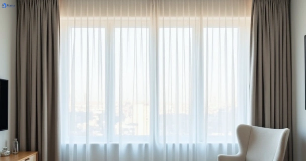 Restored vibrant drapes in williamstown-vic QLD after Matty Curtain Cleaning